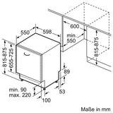 Vollintegrierter Geschirrspüler SMV4HBX40E