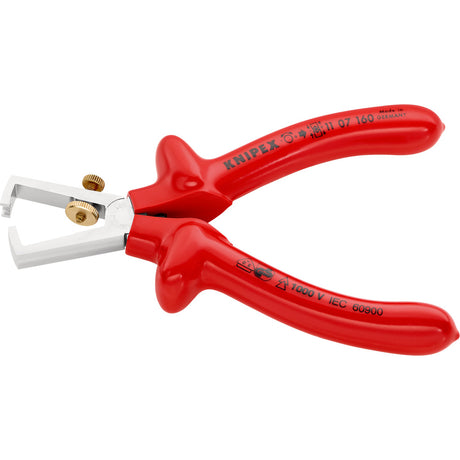 Knipex VDE Abisolierzange mit Öffnungsfeder, universal