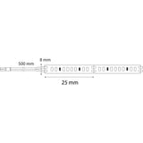 MONO TITAN KARAT LED-Band 8 mm