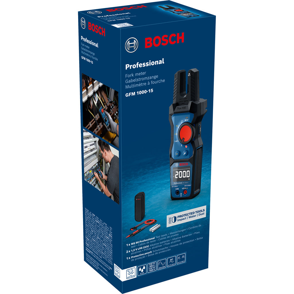 Pinza amperometrica a forcella GFM1000-15 + MH1