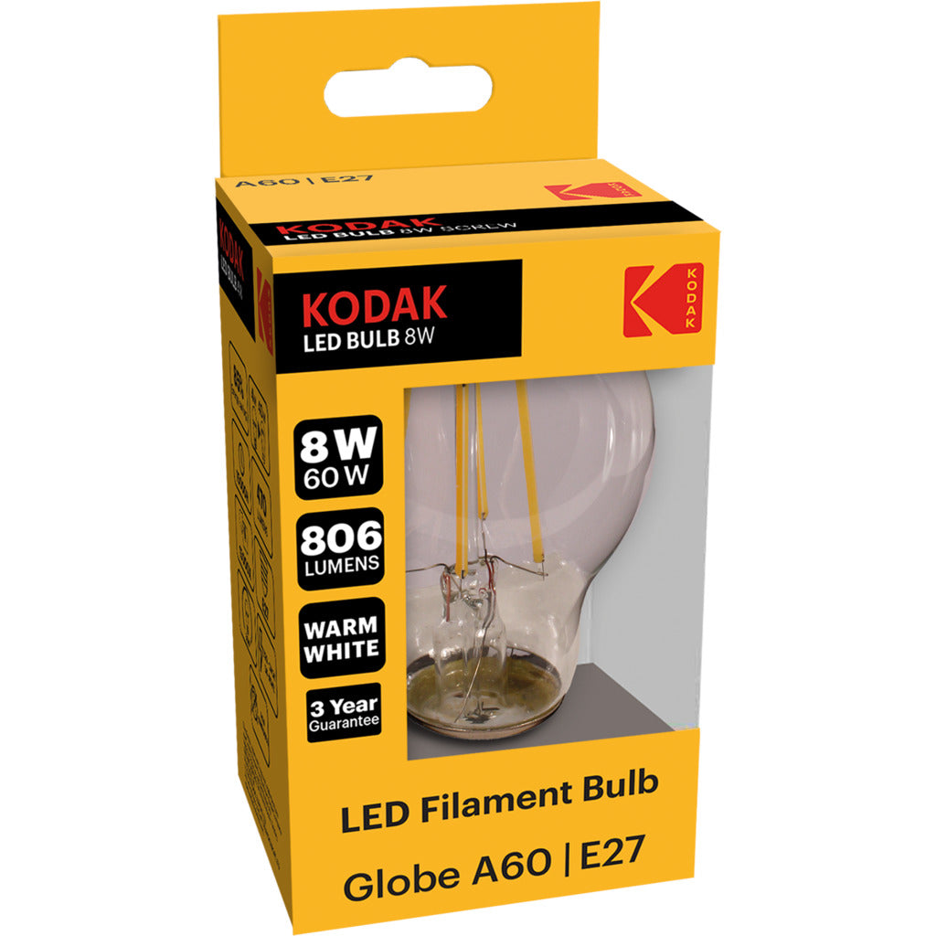 LED-Lampe Filament - Globe A60 / E27