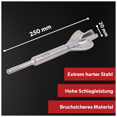 Siwitec SDS Plus Flügelmeißel 60 x 250 mm