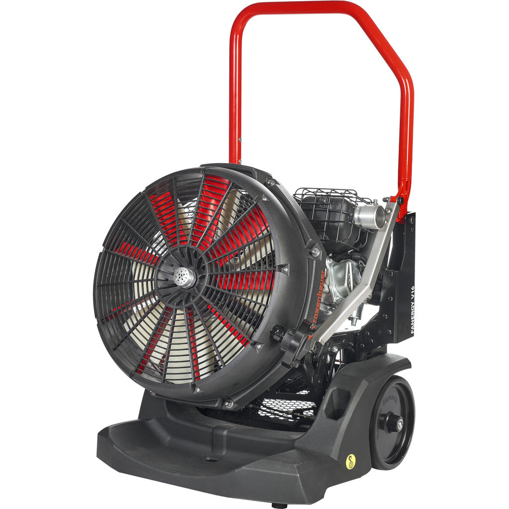 Ventilatore ad alte prestazioni FANGERY V16 / B&S / con unità per nebbia d'acqua e pacchetto luci a LED