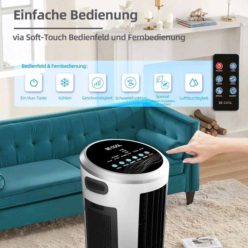 BE COOL Luftkühler mit Wassertank