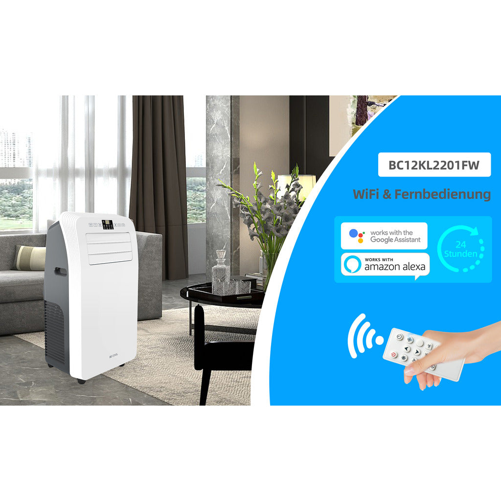 BE COOL Klimagerät 12.000 BTU mit WIFI