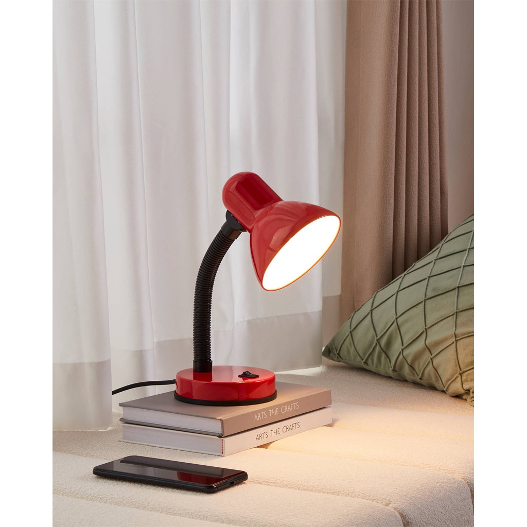 Eglo Tischlampe BASIC / rot