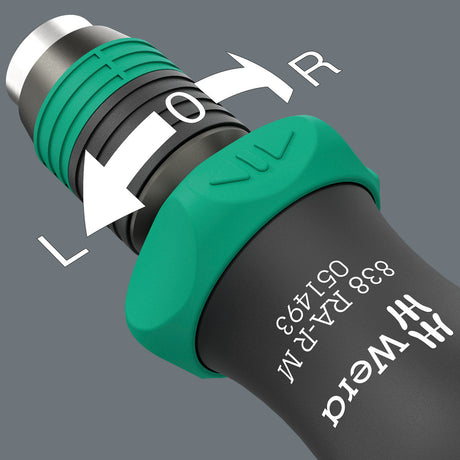 Ratschenschraubendreher-Set 1 Kraftform Kompakt 838 RA-R M / 15-teilig