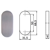 Schlüsselrosette Premium 6679 FS