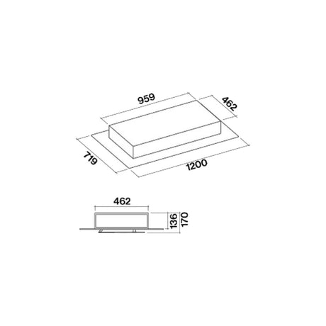 Umluftdeckenlüfter AURA 120