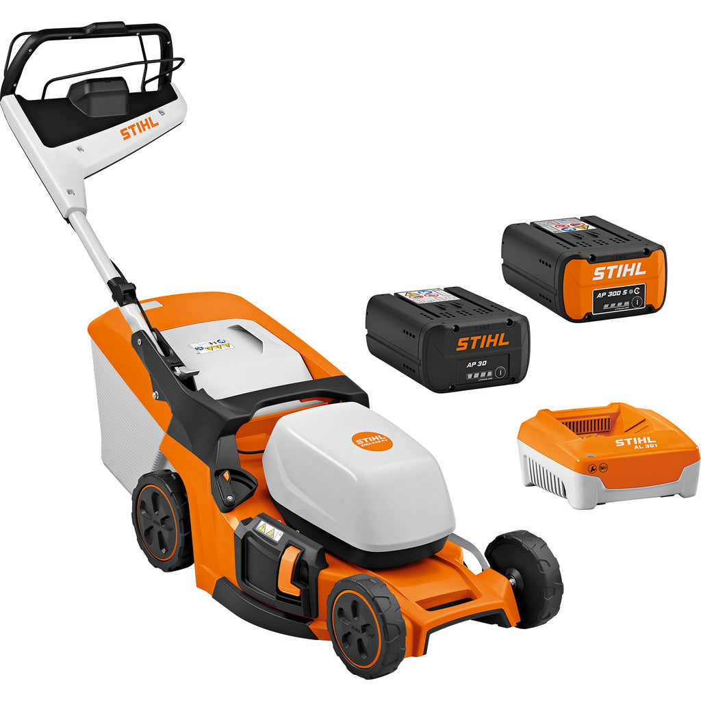 Stihl Akku-Rasenmäher Set RMA 448 PV / mit Akkus AP 30, AP 300 S und Ladegerät AL 301