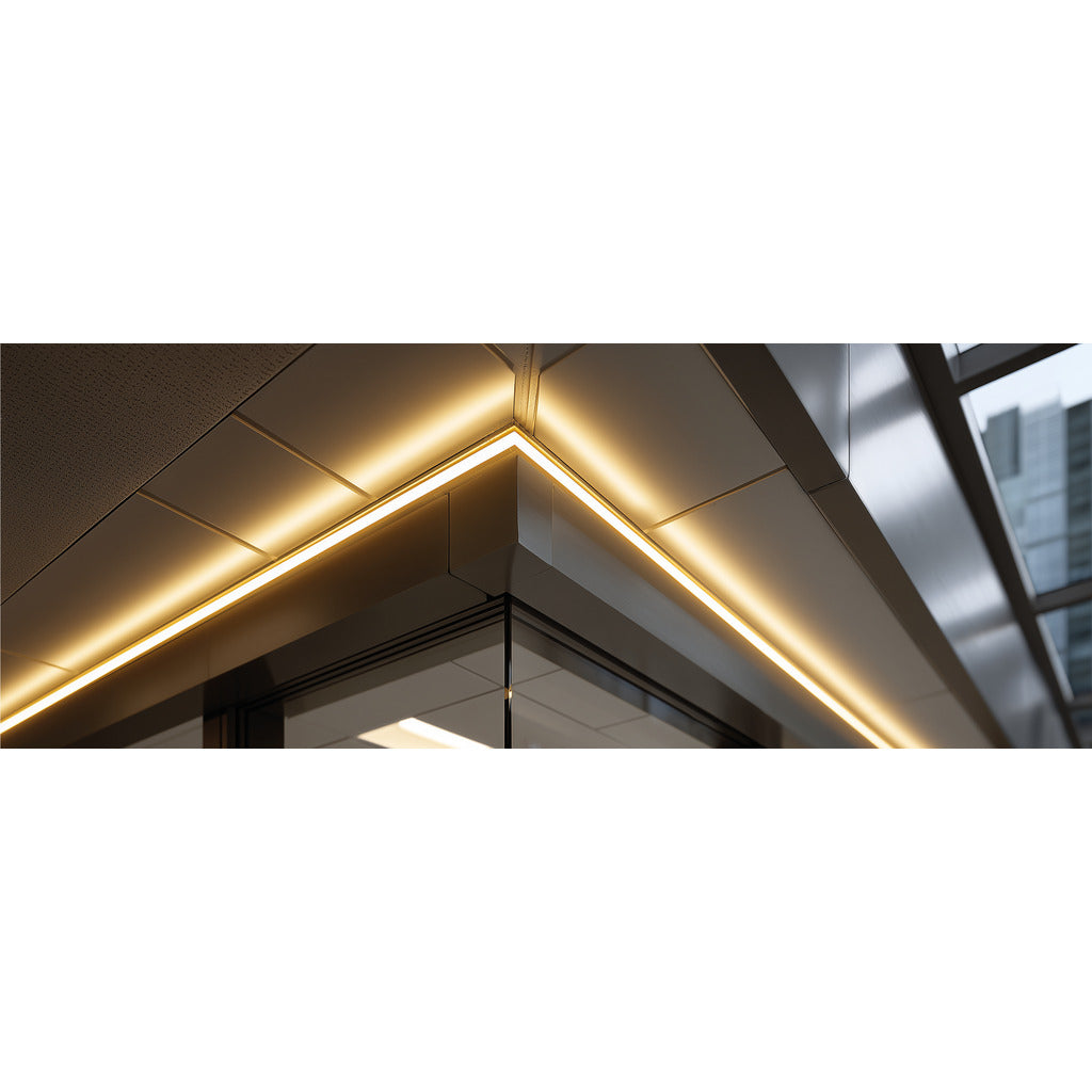 MONO TITAN KARAT LED-Band 8 mm