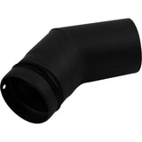 Austroflamm Rauchrohrbogen 45° für Pelletöfen