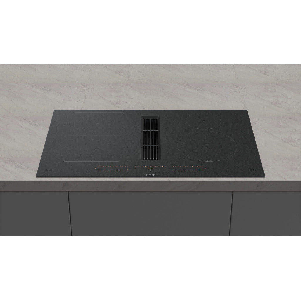 Piano cottura a induzione con cappa integrata G800 GEH8433BSRWF