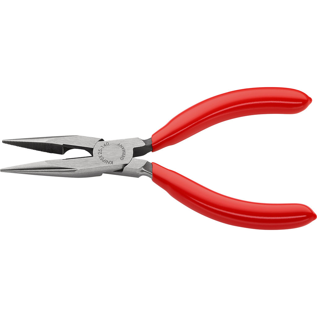 Knipex Flachrundzange mit Schneide / Radiozange