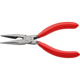 Knipex Flachrundzange mit Schneide / Radiozange