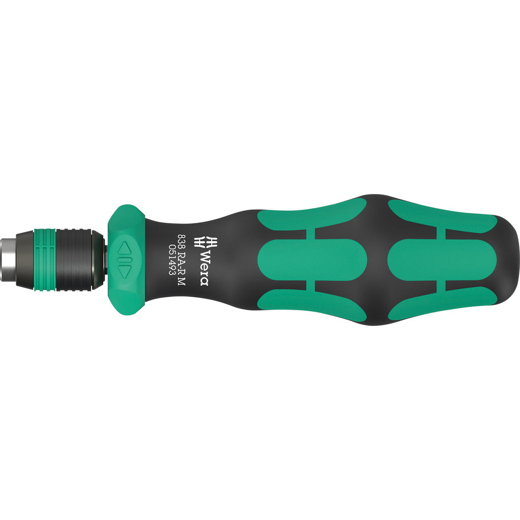 Bits-Handhalter mit Ratschenfunktion 838 RA-R M 1/4"