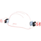 Helmhalterungs-Set Fastening für Stirnlampen