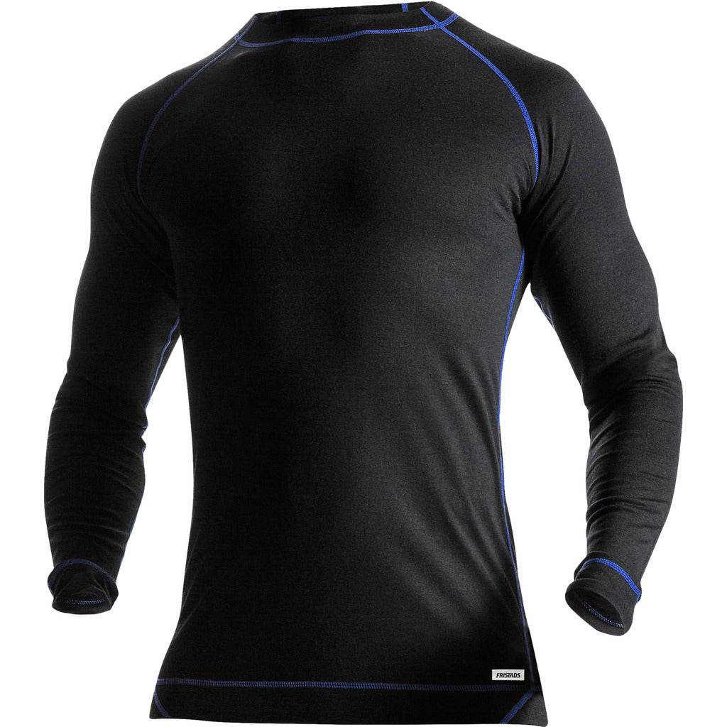 T-Shirt aus Merinowolle Langarm 7517 MW