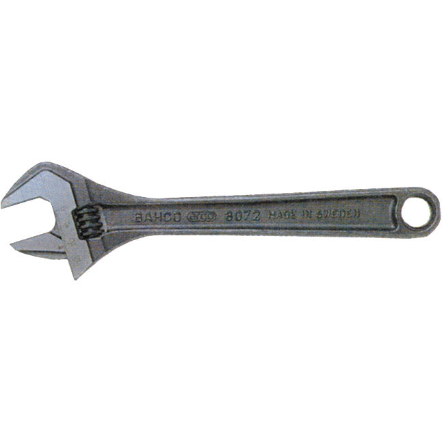 Bahco adjustable wrench, burnished