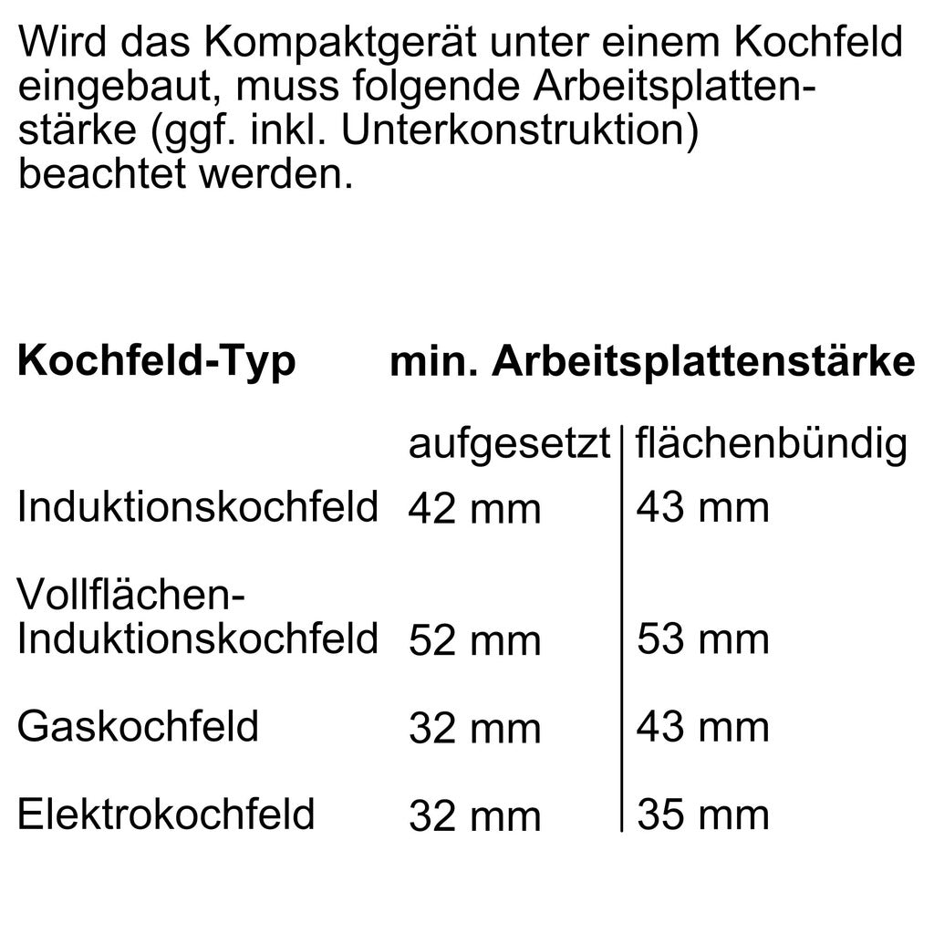 Kompaktdampfgarer CD714GXB1