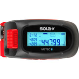 Sola Digitales Rollbandmaß METEC mit Laser-Entfernungsmesser