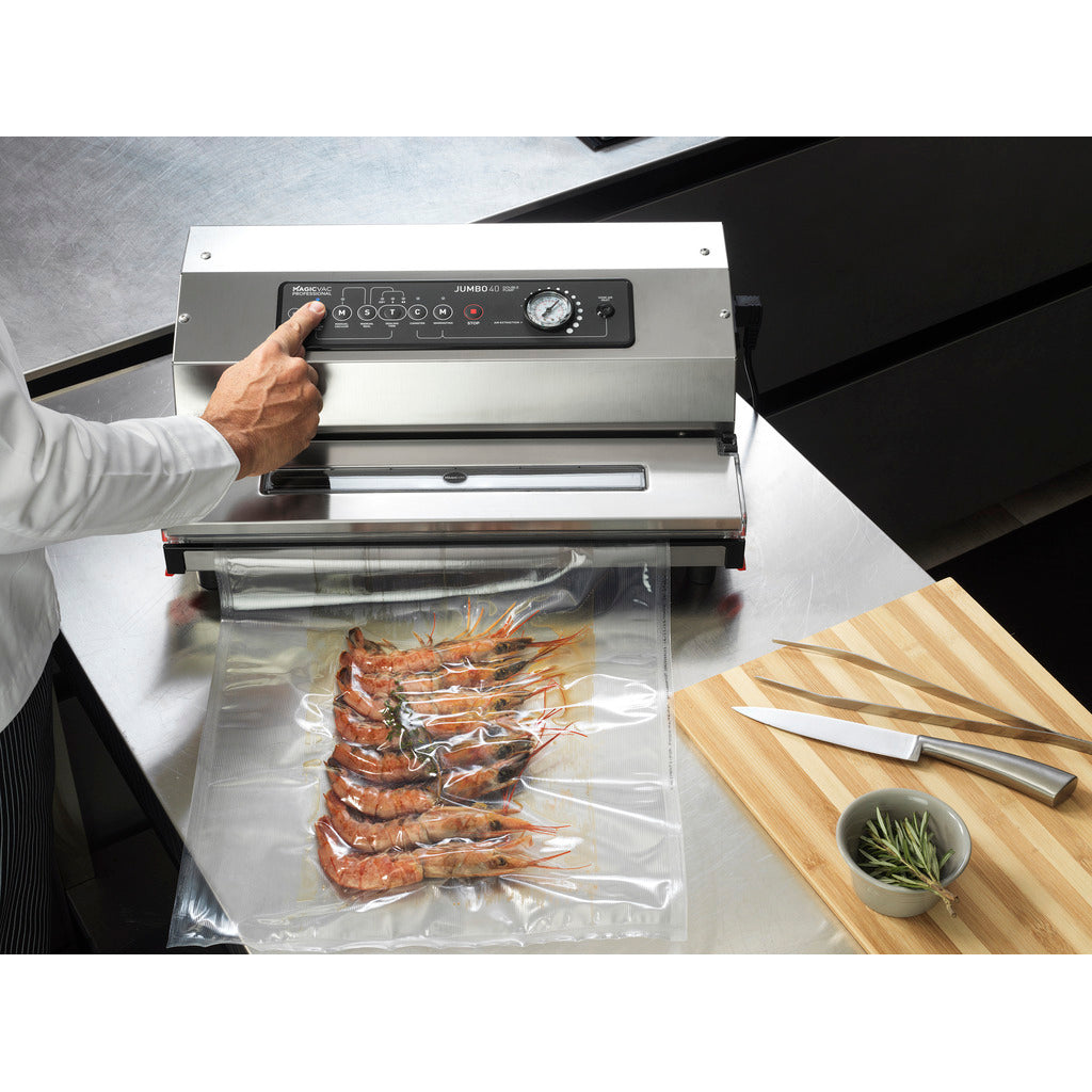 Vakuumier- und Verpackungsmaschine Jumbo 40 / Edelstahl