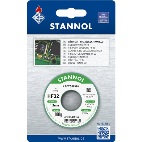 STANNOL Lötdraht HF32 / bleifrei
