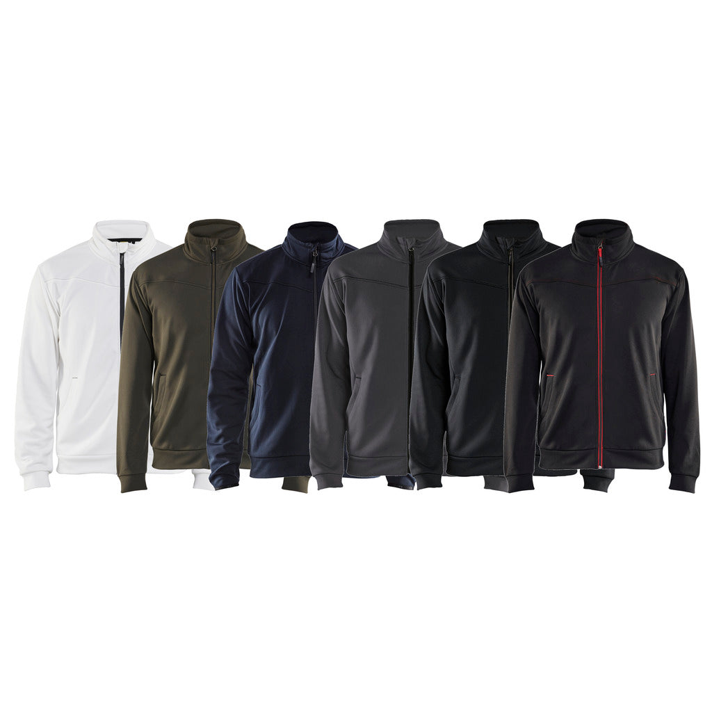 Sweatjacke mit Zip
