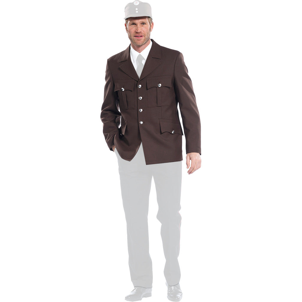 Service blouse "Men" brown / according to ÖBFV regulations