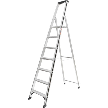 ALU-PRO Stufenstehleiter mit Plattform 70026