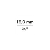 Kraft-Steckschlüssel Satz 3/4&quot; / 11-teilig