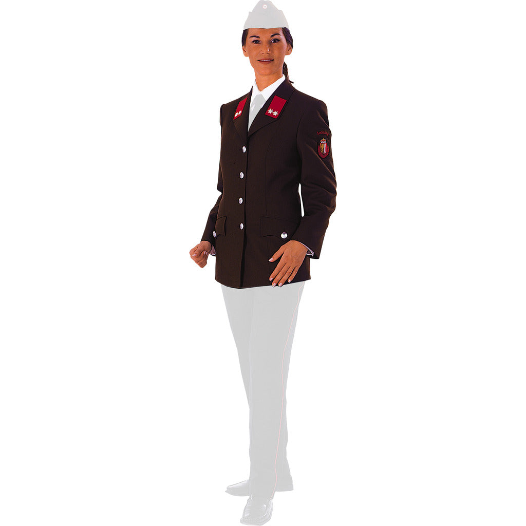 Service blouse "ladies" brown / according to ÖBFV regulations