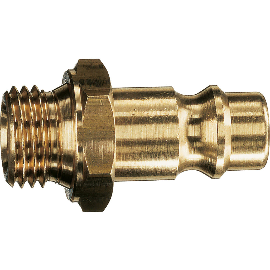 Stecknippel mit Außengewinde