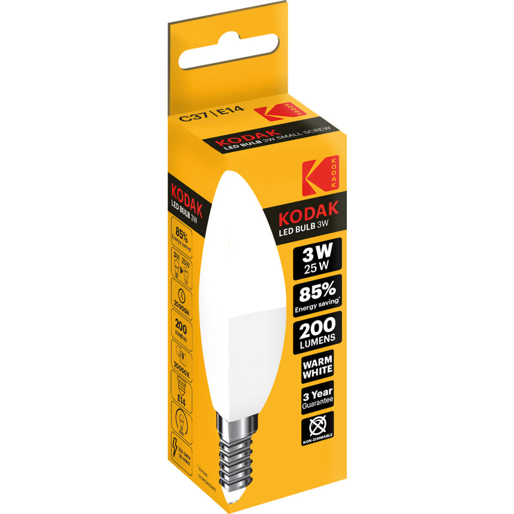 LED-Kerze - C37 / E14