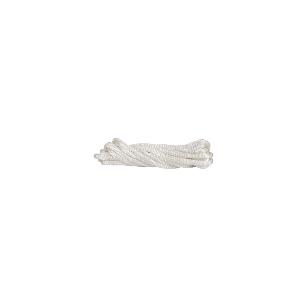 Spiral braided polyamide tether