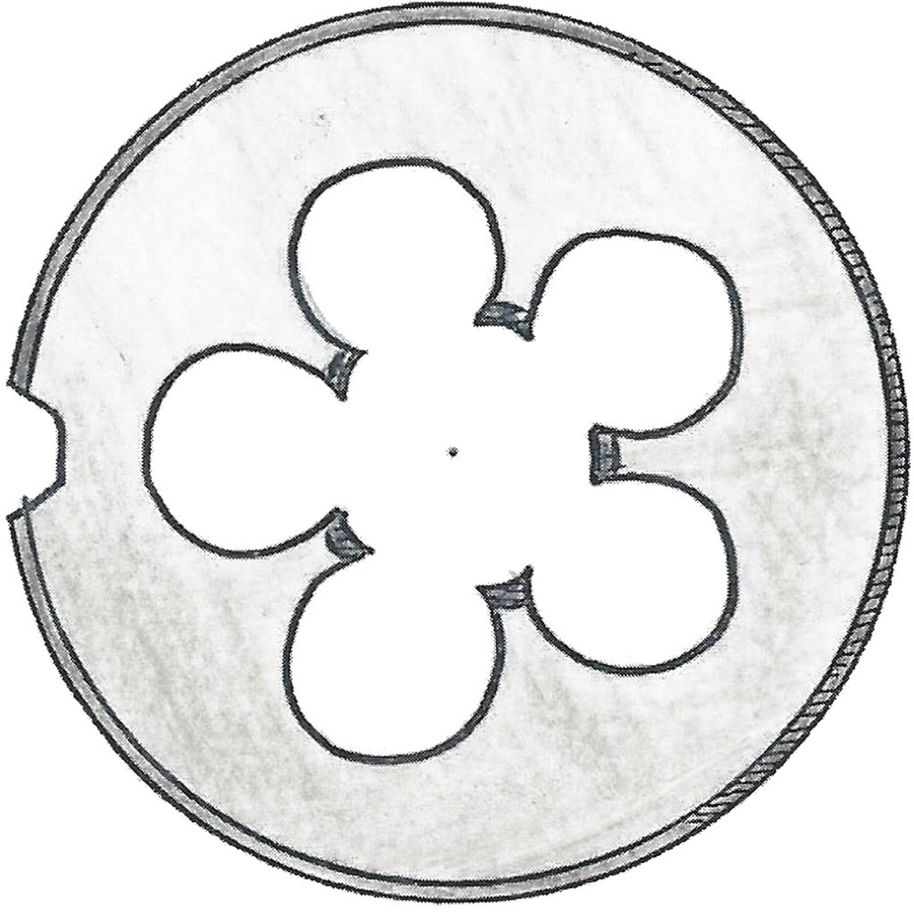 Schneideisen rund HSS MF