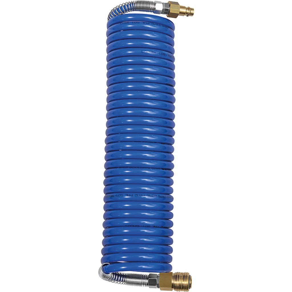 Spiralschlauch-Kupplung-Set mit Standardkupplung / NW 7,2