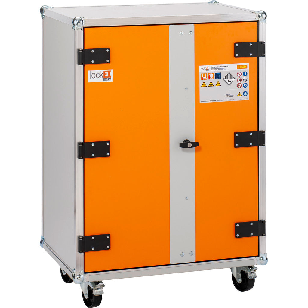 CEMO Akku-Ladeschrank 8/10 Basic / 400 V / mit Rollen