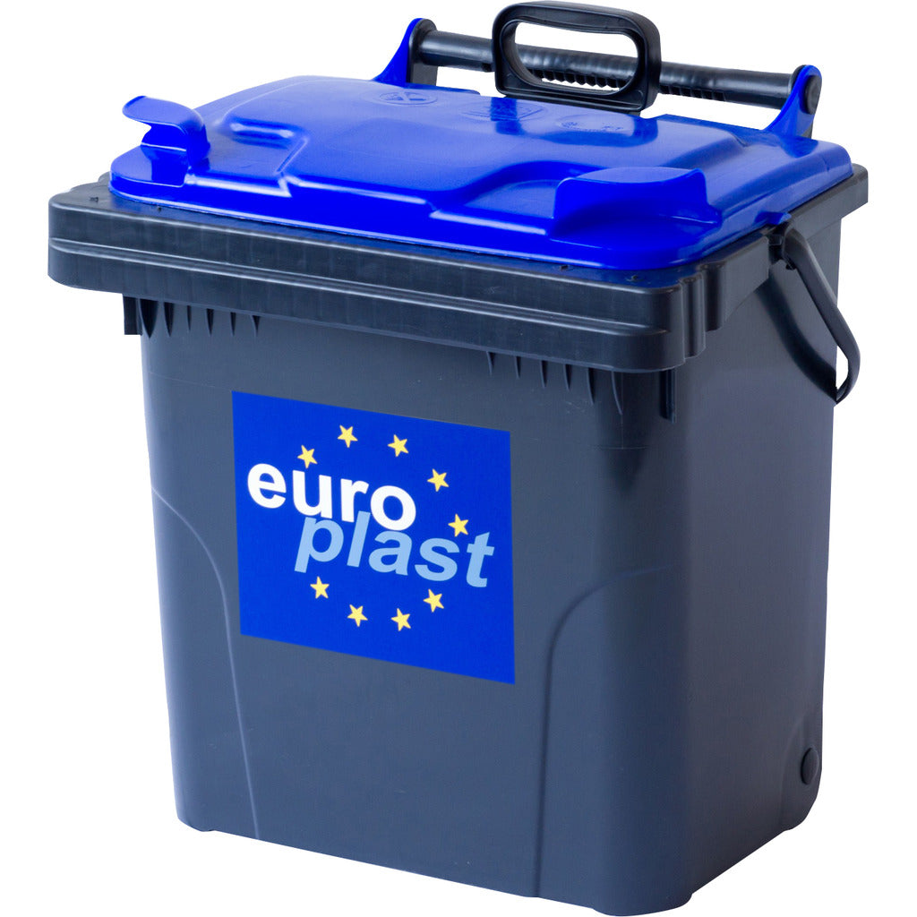 Wertstoffsammelbehälter mit Trolley-Funktion