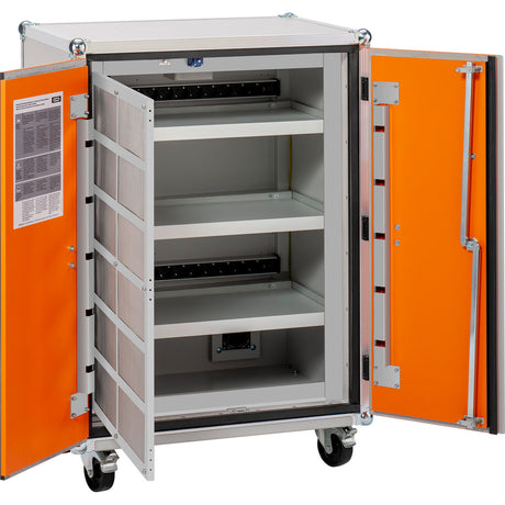 CEMO Akku-Ladeschrank 8/10 Basic / 400 V / mit Rollen