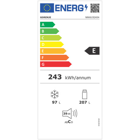Combinazione frigo-congelatore a libera installazione G600 NRK619AS4