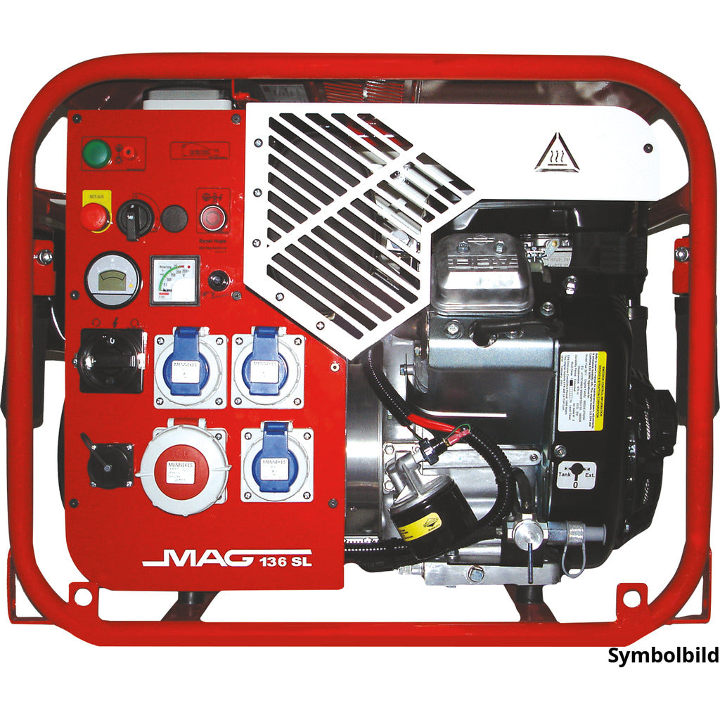 Fire service generator MAG 136 SL-R / 9 kVA / according to DIN 14685-1