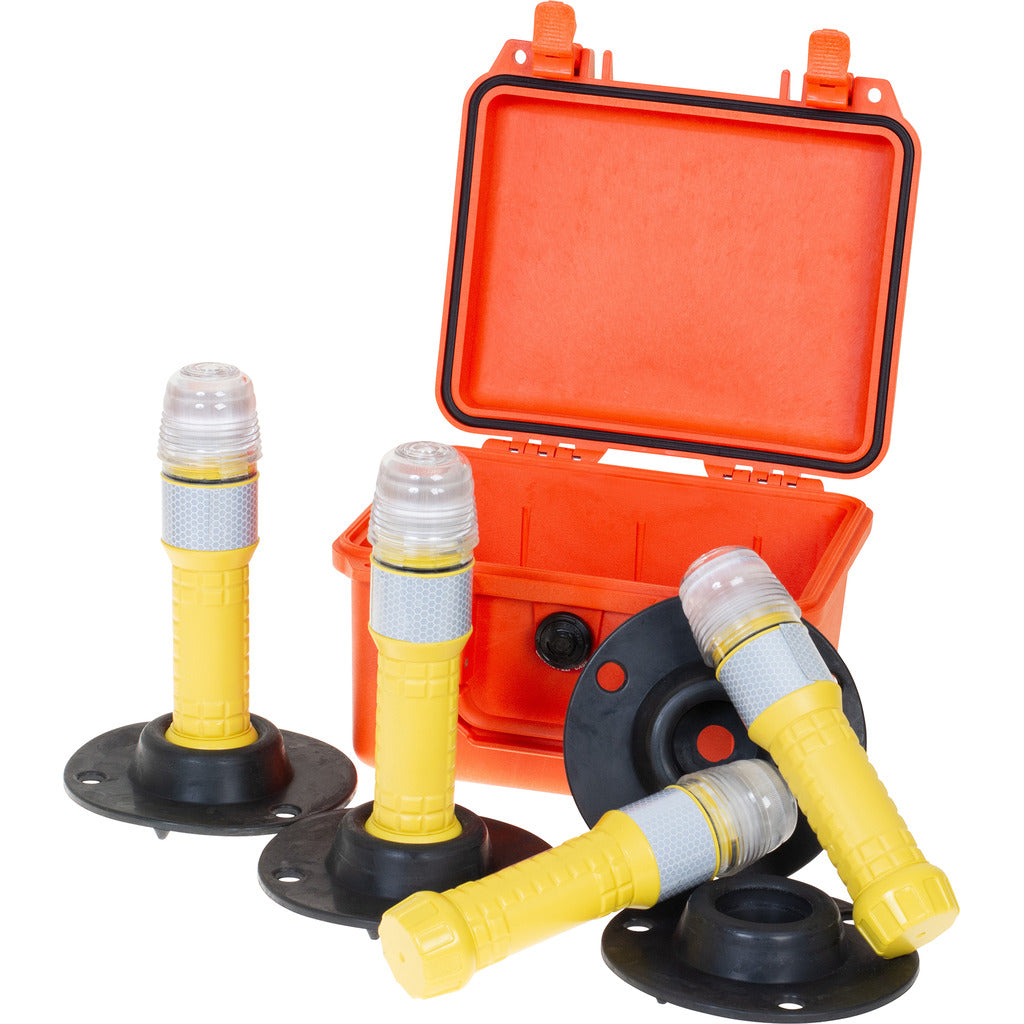 3Warn LED-Blitzwarnleuchten Set