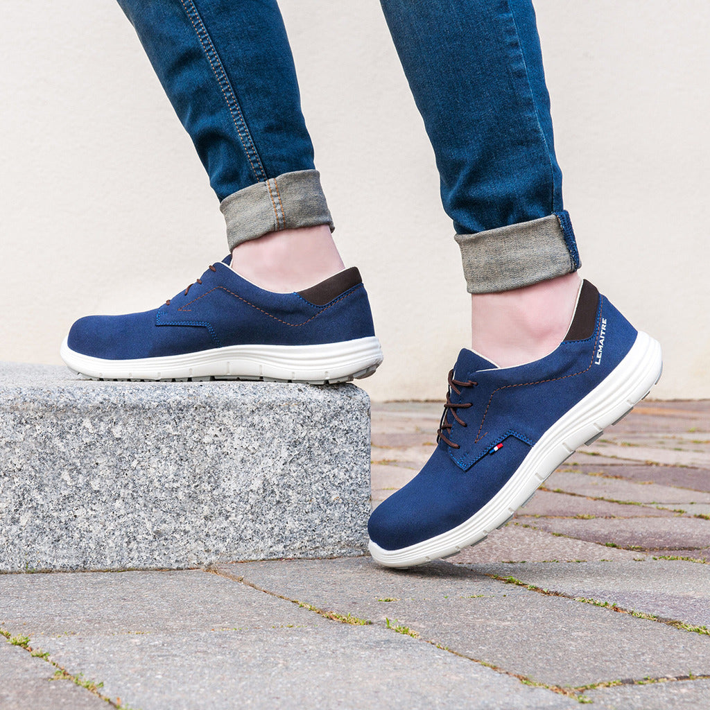 Sicherheitshalbschuh Derby marine