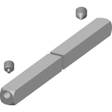 Drücker-Vierkantstift geteilt