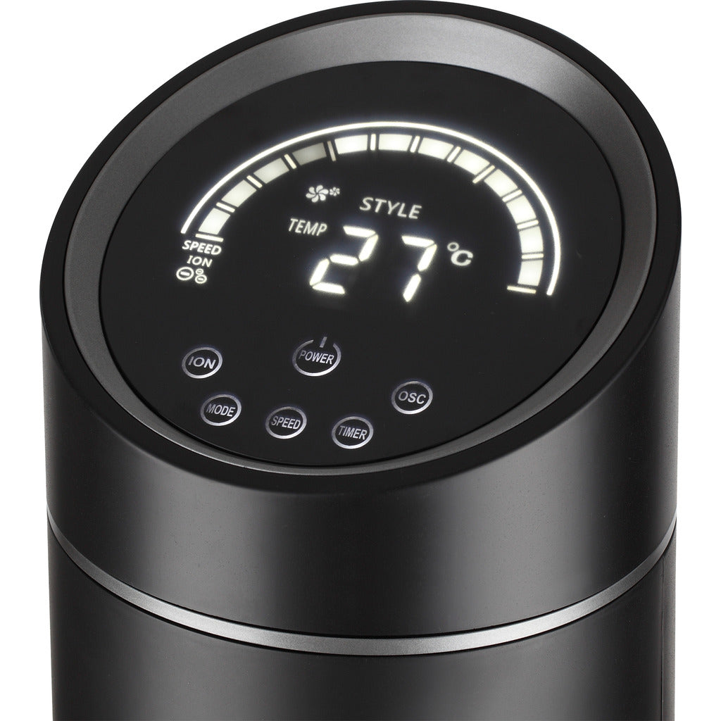 Turmventilator mit Display