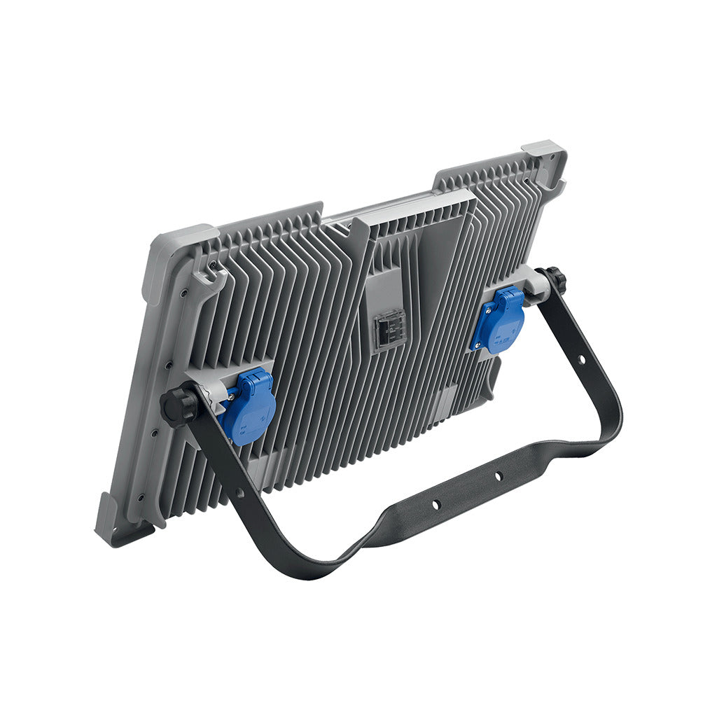 LED-Baustrahler Future XL MAX Plus mit zwei Steckdosen