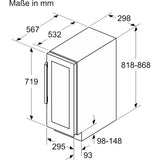 Einbau-Weinkühlschrank iQ500 KU20WVHF0