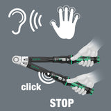 Click-Torque X 7 Drehmomentschlüssel für Einsteckwerkzeuge