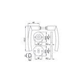 Handle set model Basic 07